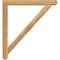 Ekena Millwork Traditional Craftsman Rough Sawn Bracket, Western Red Cedar, 4"W x 44"D x 48"H BKT04X44X48TRA04RWR - alternate 2